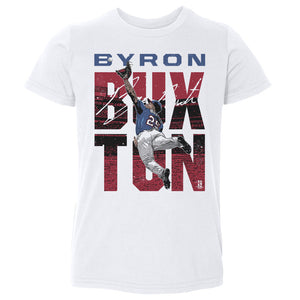  Byron Buxton Youth Shirt (Kids Shirt, 6-7Y Small, Tri Navy) - Byron  Buxton Elite R WHT : Sports & Outdoors